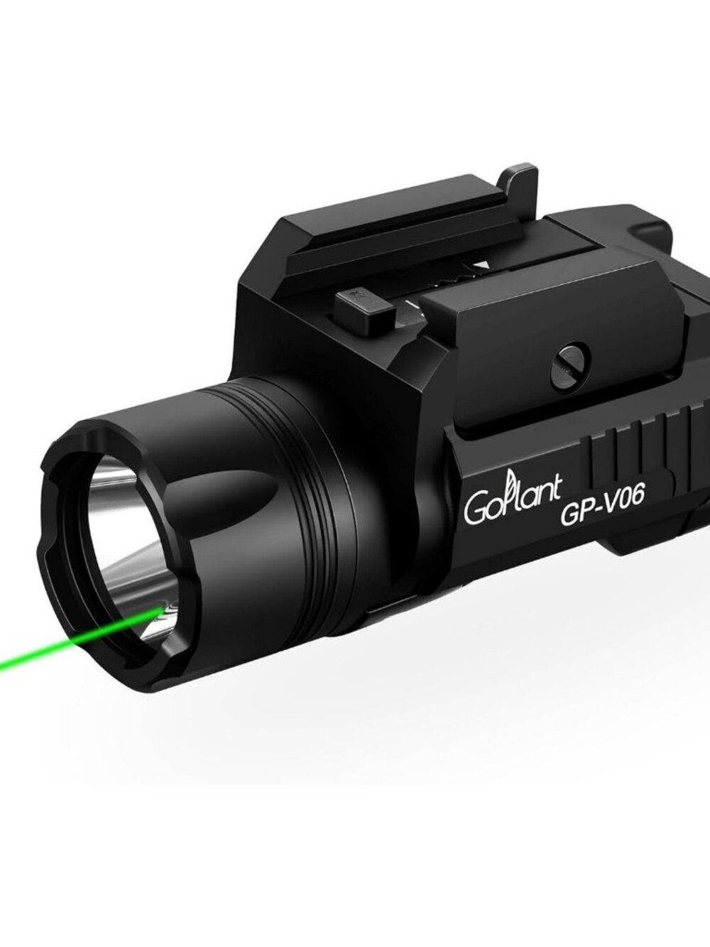 1500 Lumens Weapon Laser Light Long Runtime 160 Minutes, Type-C Rechargeable Adj